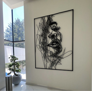تابلو مدرن لیرا فلزی